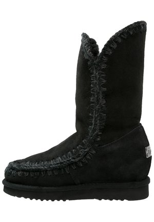 ESKIMO  - Botas de cuña - black