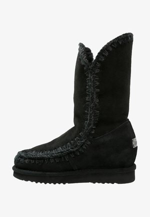 Mou ESKIMO - Botas de cuña - black