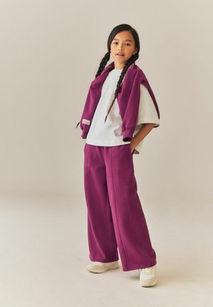 Next, REGULAR FIT - WIDE LEG JOGGERS . - Dresside alumine osa - berry pink