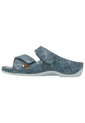 FELIA - Mules - blau metallic