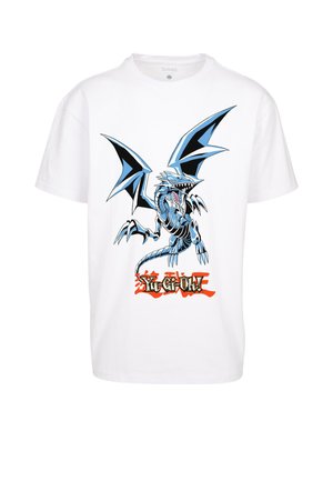 YU GHI OH EYES DRAGON HE - Camiseta estampada - white