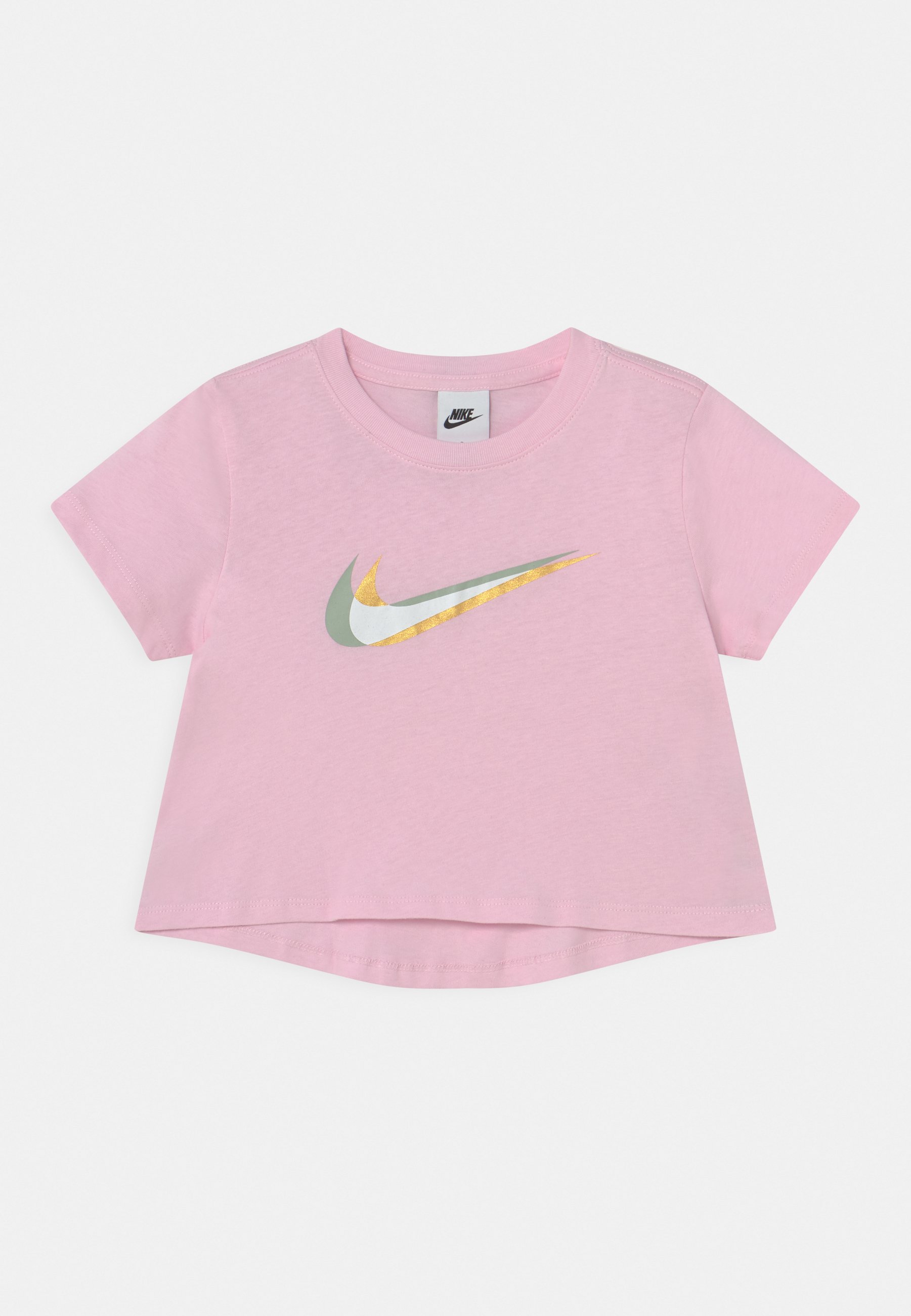 pink foam nike shirt