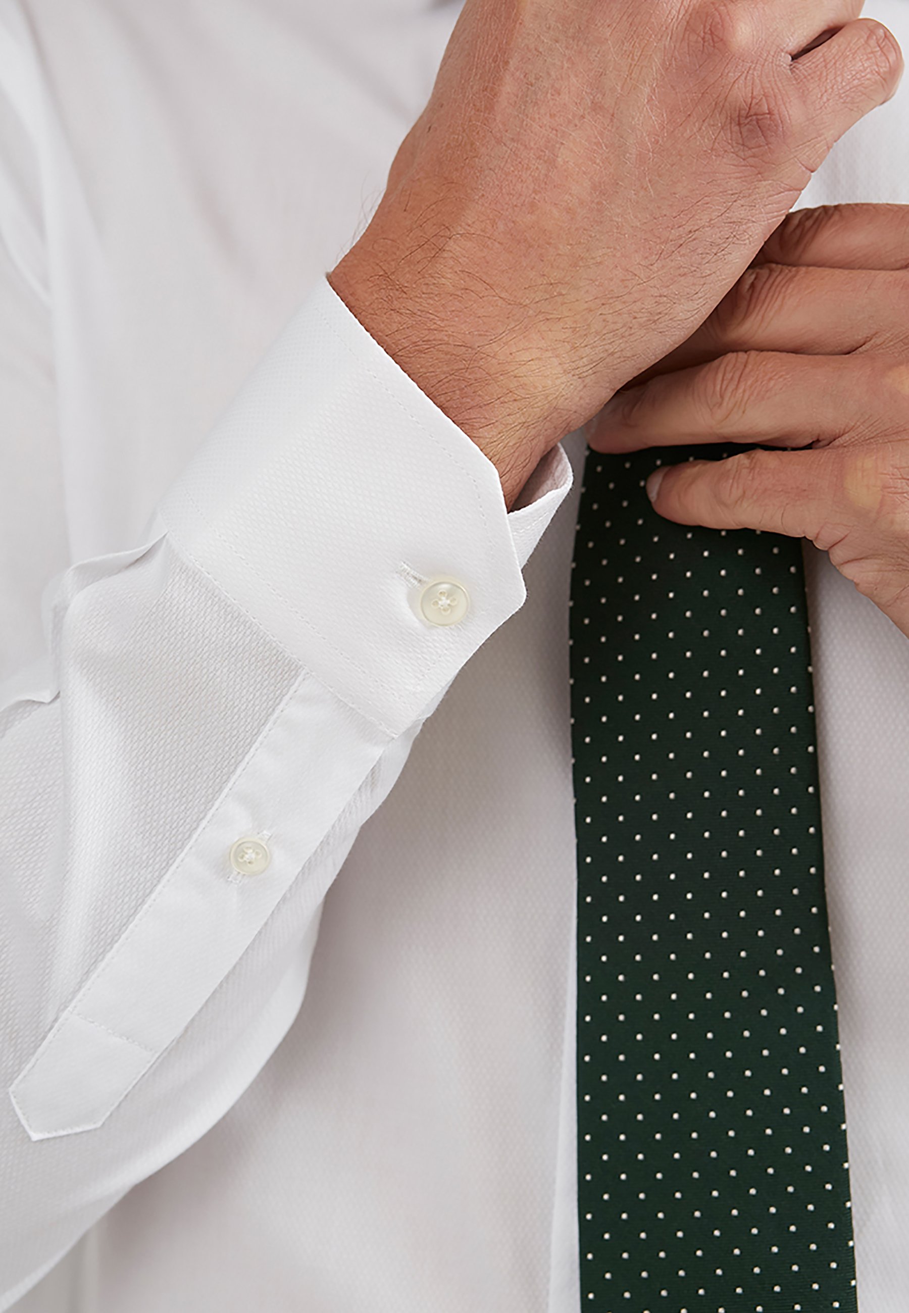 Florentino TEXTURED WEAVE REGULAR FIT - Camisa elegante - blanco/no  definido - Zalando.es