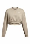 RIVAL CROP - Sweatshirt - timberwolf taupe