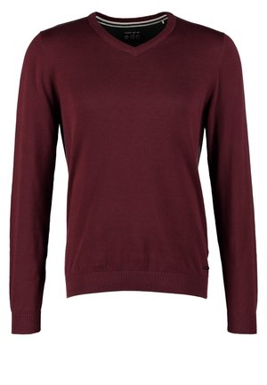 Strickpullover - bordeaux