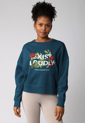 Sweatshirt - deep teal