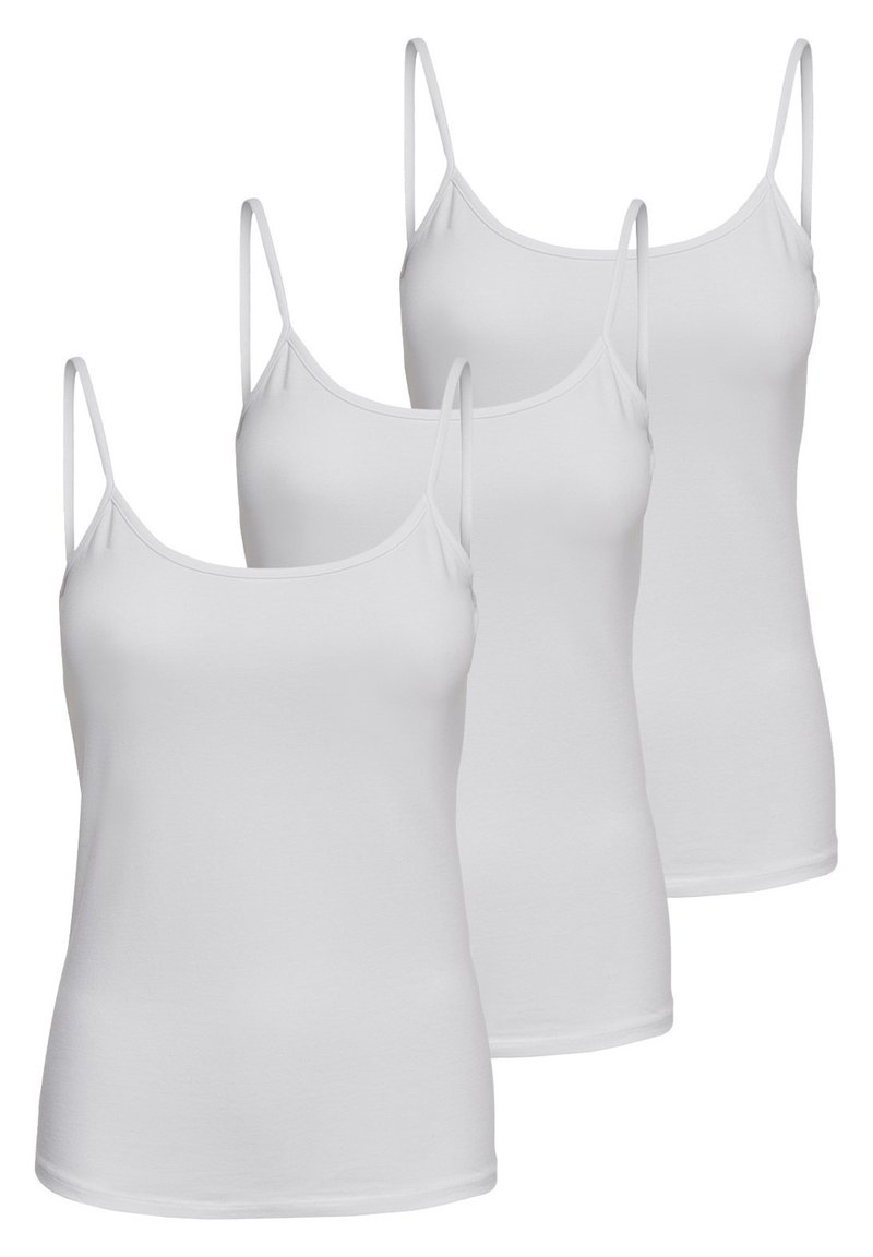 Damen T-Shirts | ONLY 3PACK Top white/weiß - NZ48799 Damen T-Shirts | ONLY 3PACK Top white/weiß - NZ48799