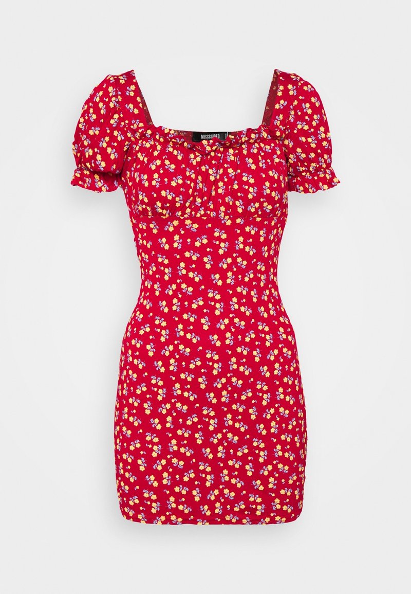 strapless open back dress Red Chiffon Vintage Marilyn Monroe Style 50s Swing Dress  Pretty Kitty  Fashion