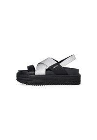 Unselected, black silver