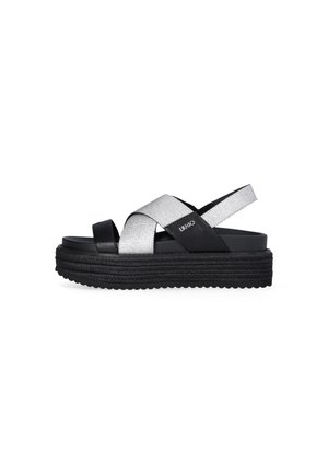 PANAREA 02 - Espadrilles - black silver