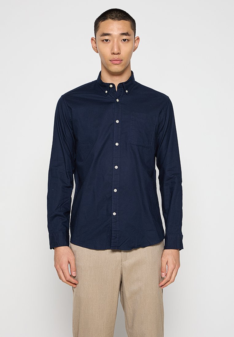 Selected Homme Overhemd donkerblauw
