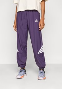 adidas Performance CRAZYLITE ciemnoliliowy
