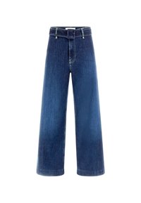 EN LARGE - Jeans a zampa - bleu