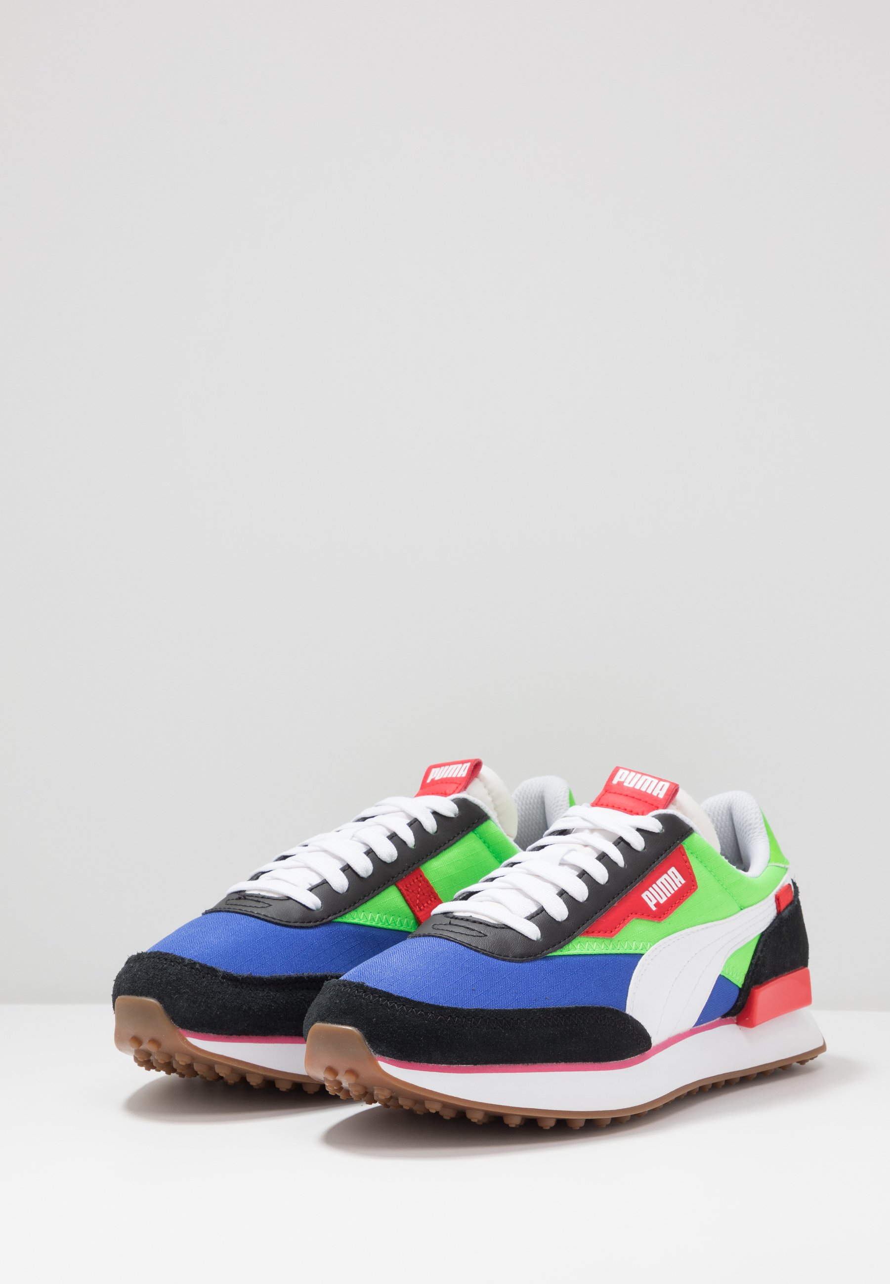 puma future rider grey black