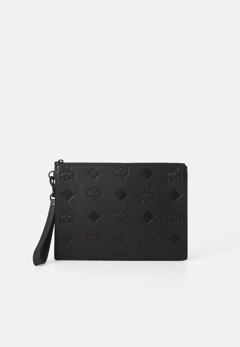 MCM - AREN FLAT POUCH UNISEX - Sac à main - black, Agrandir