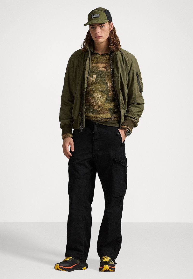 Pantalones Vaqueros Con Forro Polar Sherpa Para Hombre - Ajustados, Cálidos, Tiro Medio, Color Negro