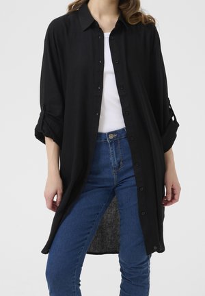 Blousejurk - mottled black