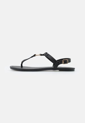 Sandaler m/ tåsplit - black