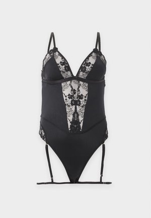 Hunkemöller, PEONIE BODY - Body - caviar