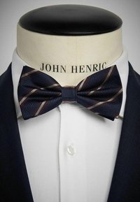 John Henric CLASSIC PRE-TIED - Fluga - blue burgundy