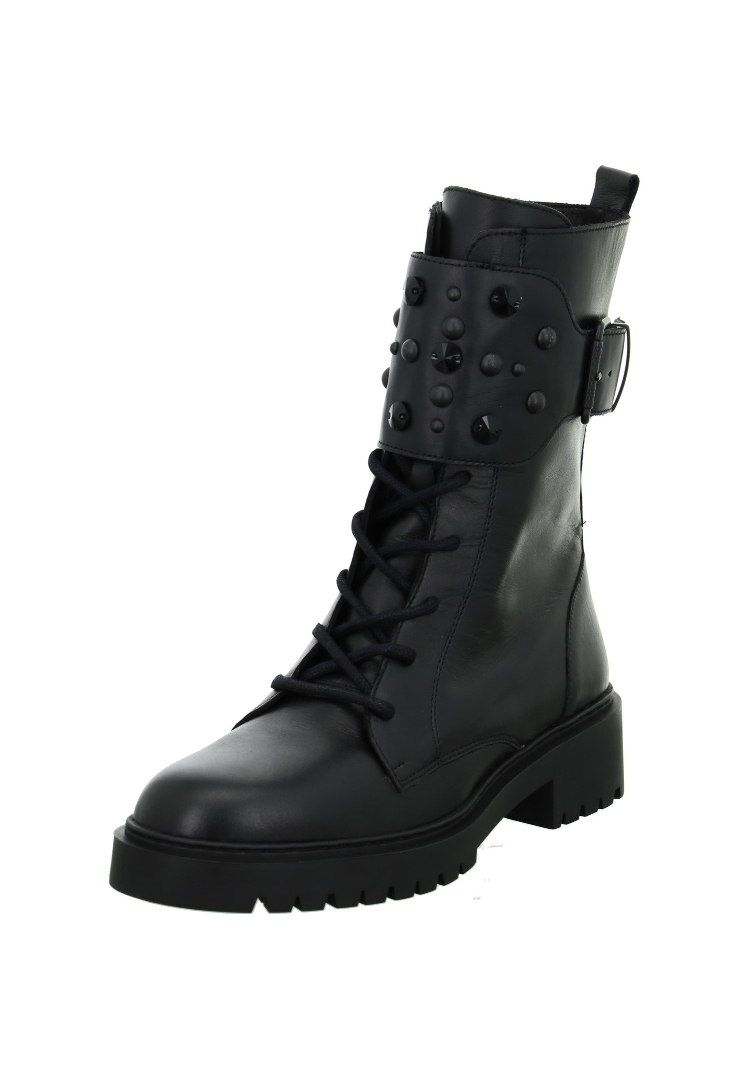 Unisa Botines con cordones - schwarz/negro - Zalando.es