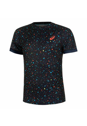ASICS, TP AOP SS - Print T-shirt - galactic midnight