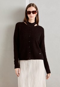 Mos Mosh CARDIGAN - Adīta jaka - black