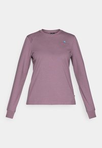 ROOT LOGO TEE - Langarmshirt - black plum