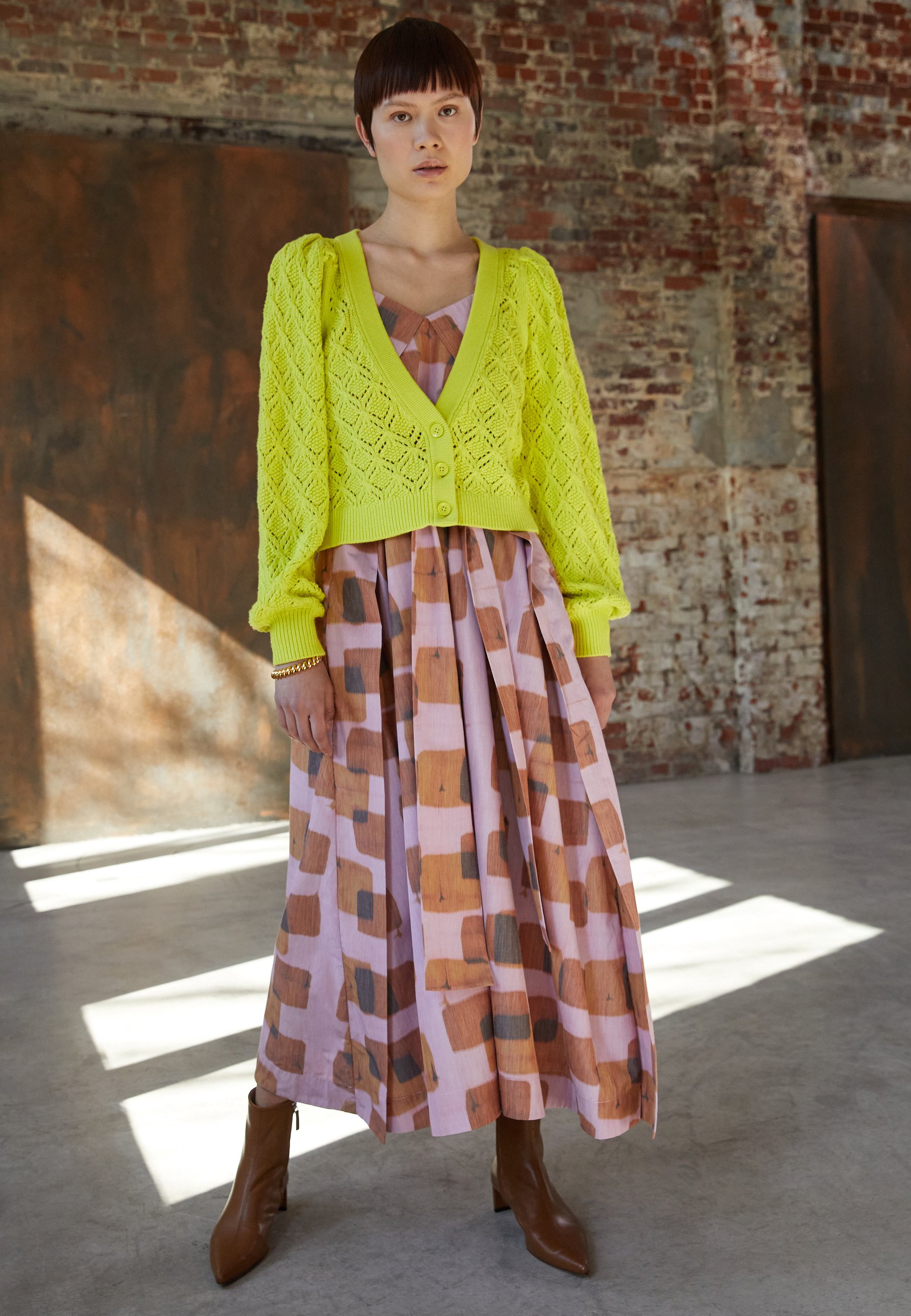 Henrik Vibskov FLUX DRESS - Jurk - pink/donkerroze - Zalando.nl