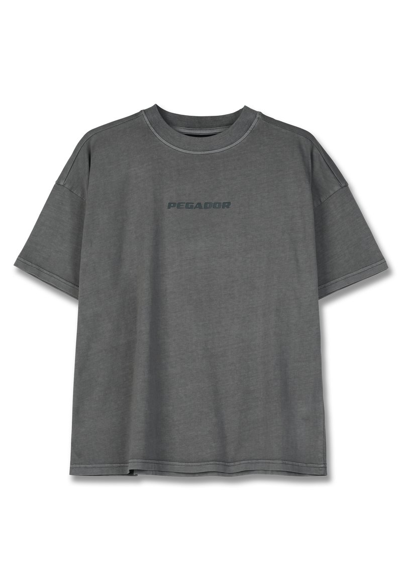 Pegador T-shirt print donkergrijs