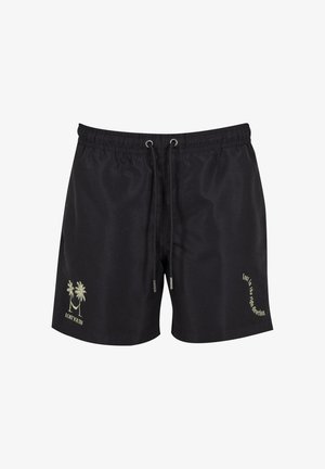 Lost Youth RIGHT DIRECTION - Badeshorts - black