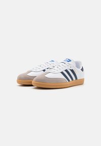 adidas Originals SAMBA OG UNISEX - Trainers - footwear white/night indigo