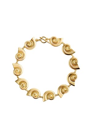 & OTHER STORIES, & OTHER STORIES SHELL NECKLACE - Collar - gold-coloured