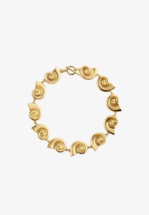& OTHER STORIES, & OTHER STORIES SHELL NECKLACE - Náhrdelník - gold-coloured