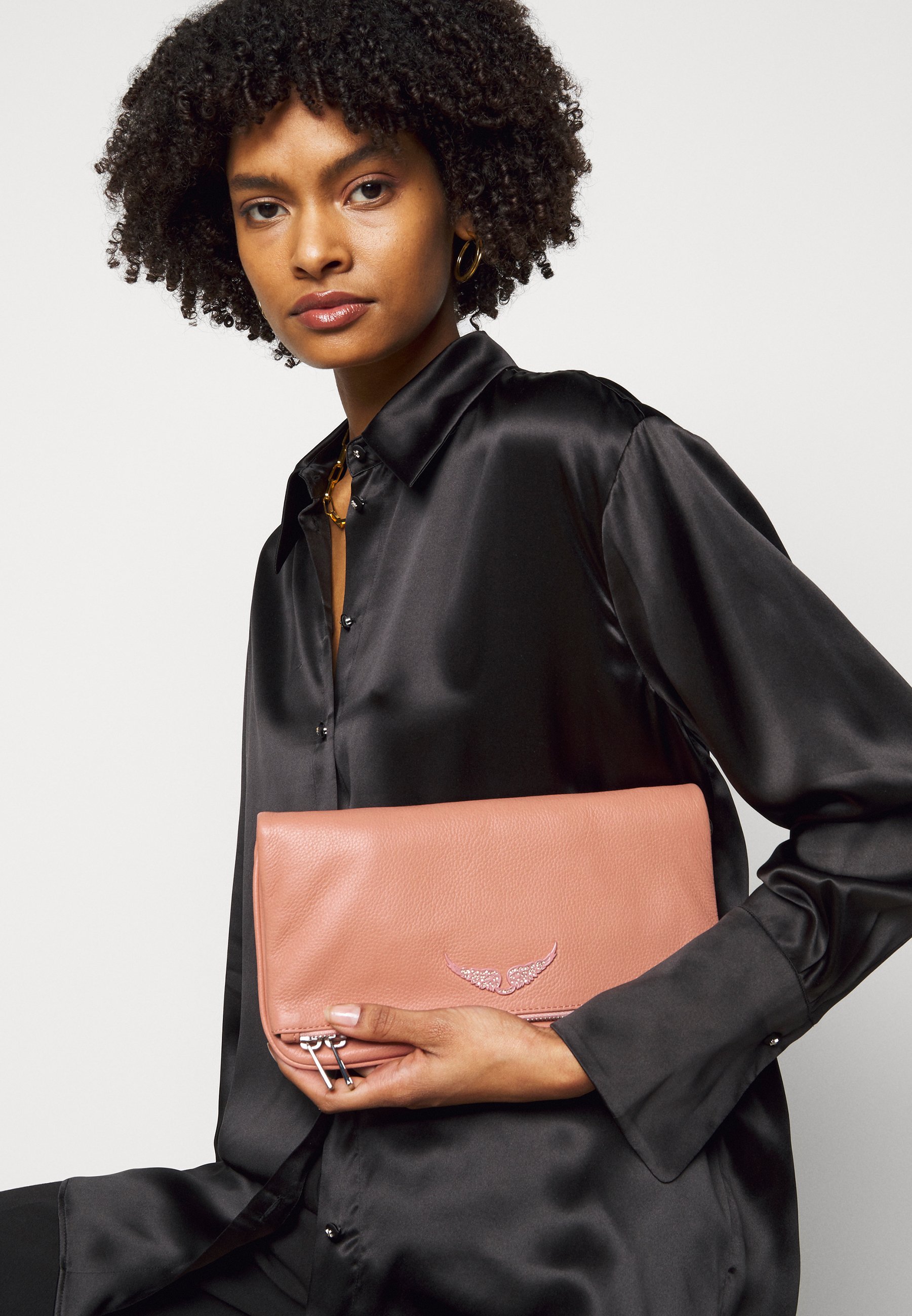 Zadig \u0026 Voltaire ROCK GRAINED - Bolso de mano - dolly/rosa - Zalando.es