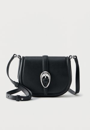 JAINA SADDLE - Sac bandoulière - black