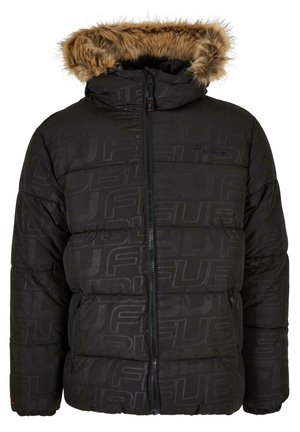 FUBU FM2240392 CORPORATE AOP PUFFER  - Winter jacket - black