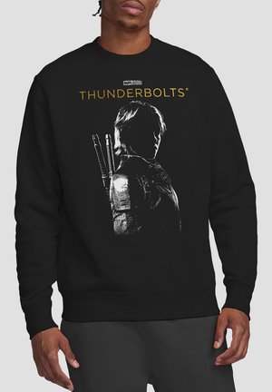 THUNDERBOLTS YELENA BELOVA HIGHLIGHT - Sweatshirt - black