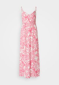 VMEASY SLIT MAXI V-NECK DRESS - Robe longue - hot pink