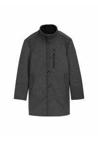 2-IN-1 - Klasický kabát - dark grey black herringbone