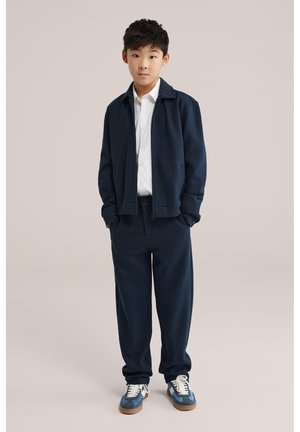 WE Fashion Jachetă subțire - navy blue