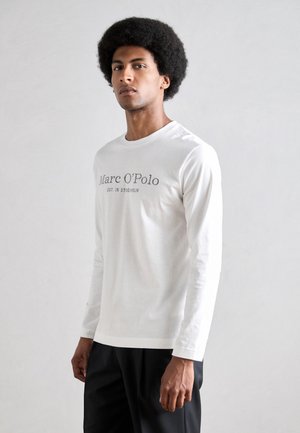 LONG SLEEVE CLASSIC INSIDE CHEST PRINT - T-shirt à manches longues - white