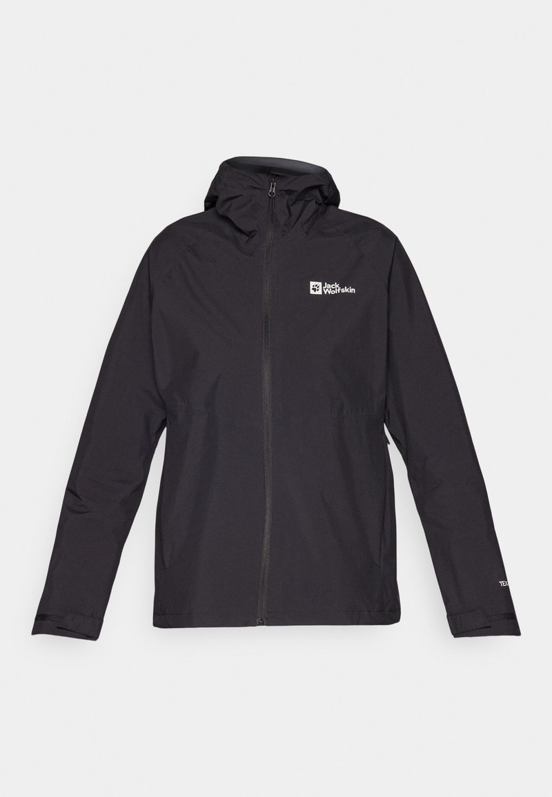 Jack Wolfskin Hardshell-jas zwart