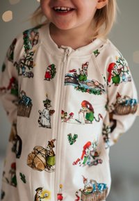 Geggamoja PETTSON AND FINDUS CHRISTMAS TWO-WAY ZIP - Yöpuku - beige