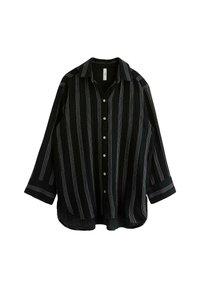 Lindex OVERSIZE - Maglia del pigiama - black