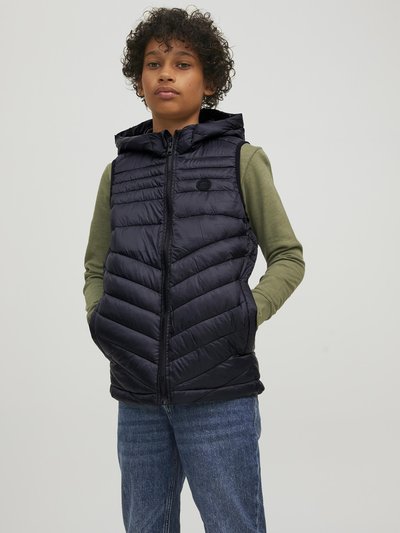 Jack & Jones JJETOBY PUFFER COLLAR - Winterjas - moonbeam/crème