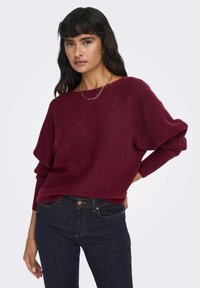 ONLY ONLDANIELLA - Trui - cabernet melange