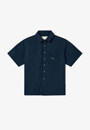BLKVIS, BOXY SHORTSLEEVE SHIRT - Πουκάμισο - blueberry