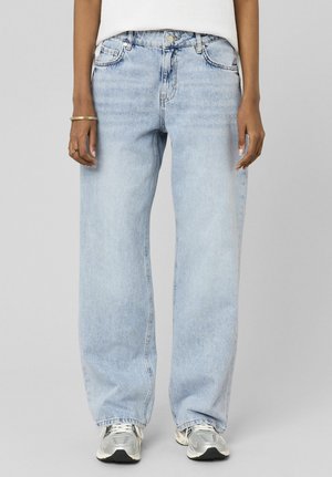 STRAIGHT - Jean droit - bleu moyen