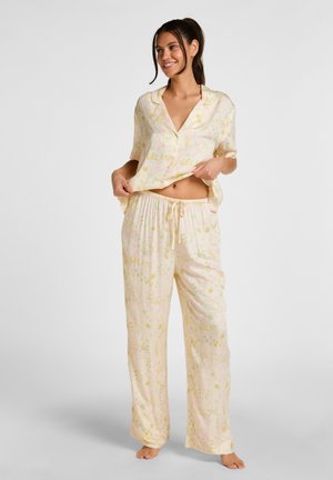 Hunkemöller Nachtwäsche Hose - white